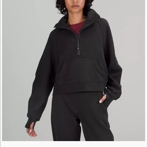 Scuba Oversized Funnel Neck Half Zip xs/s Lululemon